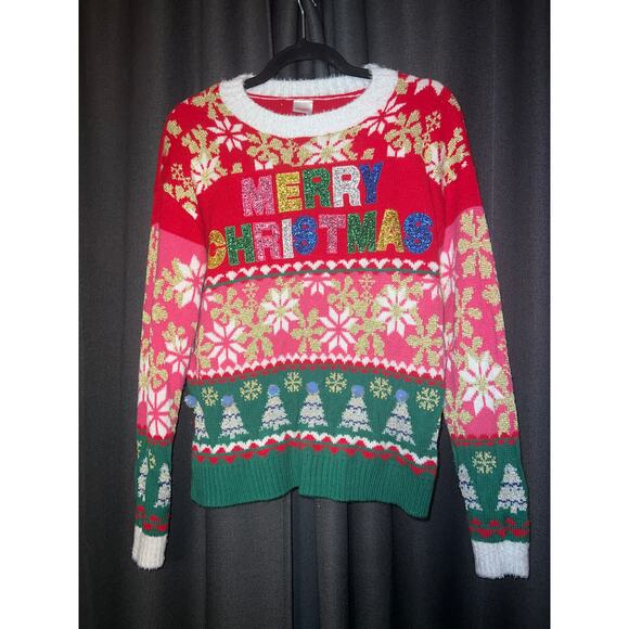 Ugly Christmas Sweater Xmas Size Small - Picture 1 of 3